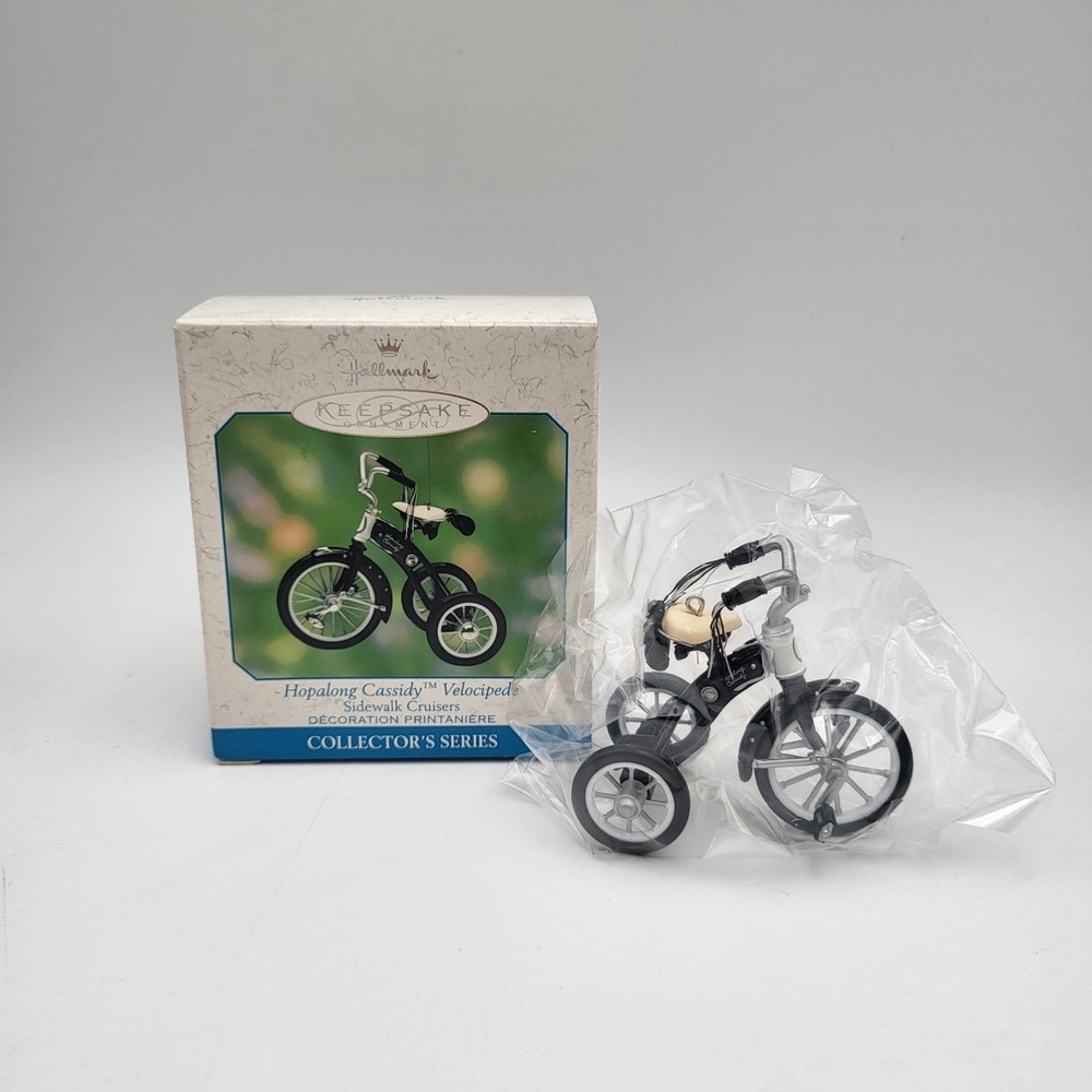 Hallmark Classics Hopalong Cassidy Velocipede Produced‎ In 1999 ~ New!